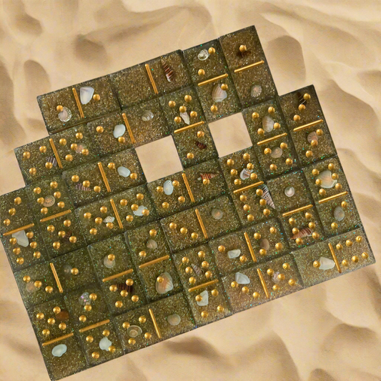 Beach Dominoes Set