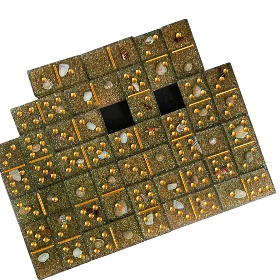 Beach Dominoes Set