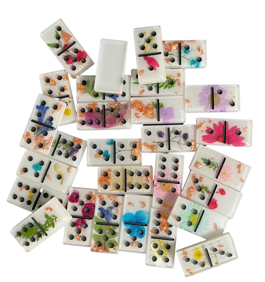 Dried Flower Dominoes Set